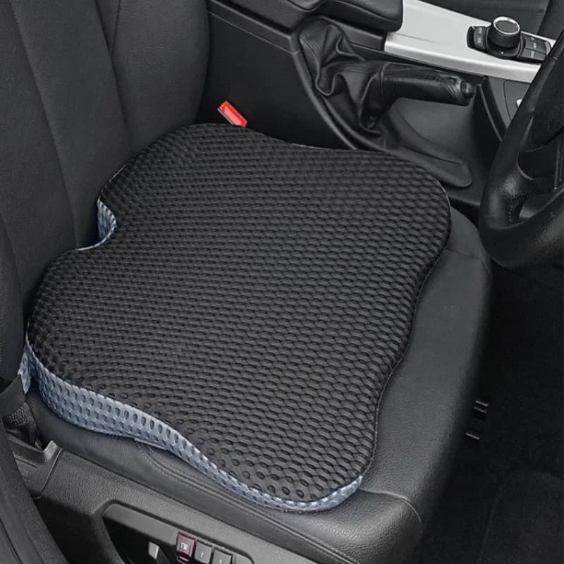 Universal Car Seat Memory Foam Cushion Front Seat Anti-slip Heightening Pad Driver Enhanced Driving Vision Auxiliary Accessories