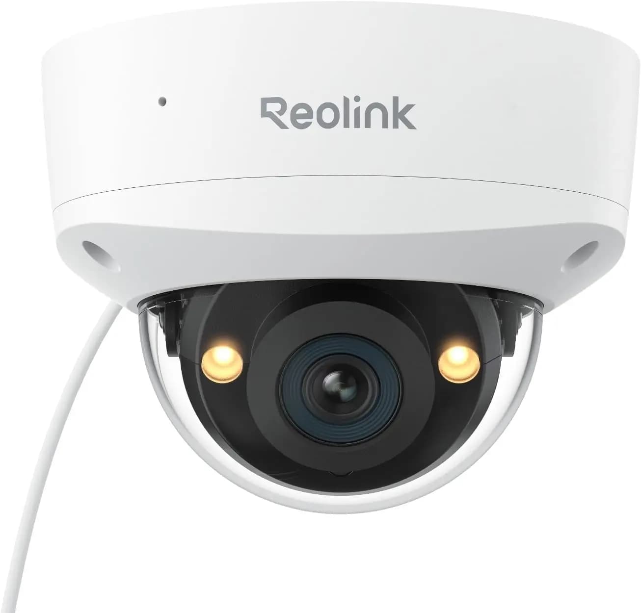 Telecamera di Sicurezza PoE 12MP con Visione Notturna a Colori, Grandangolo, Rilevamento Intelligente, Resistente alle Intemperie