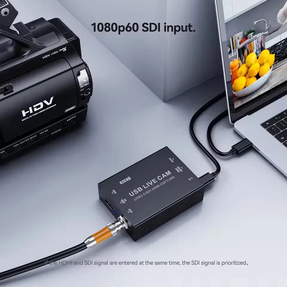 Scheda di acquisizione videogiochi HDMI USB3.0 4K 30hz 1080p SDI Scatola di streaming live Registratore di giochi Grabber 1080P 120fps per PC PS5 Camera