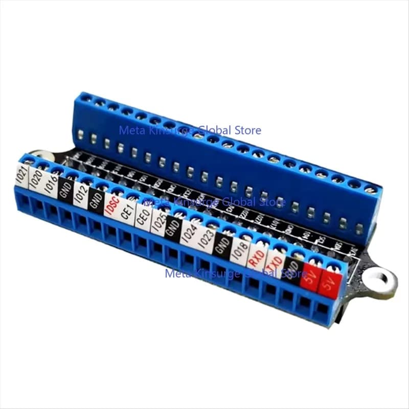 Scheda di Espansione GPIO a 40 Pin con Terminali a Vite, Piastra di Estensione in Acrilico Compatibile con Raspberry Pi 3B 4B 5B, Adesivo per Estensione Mini Pin