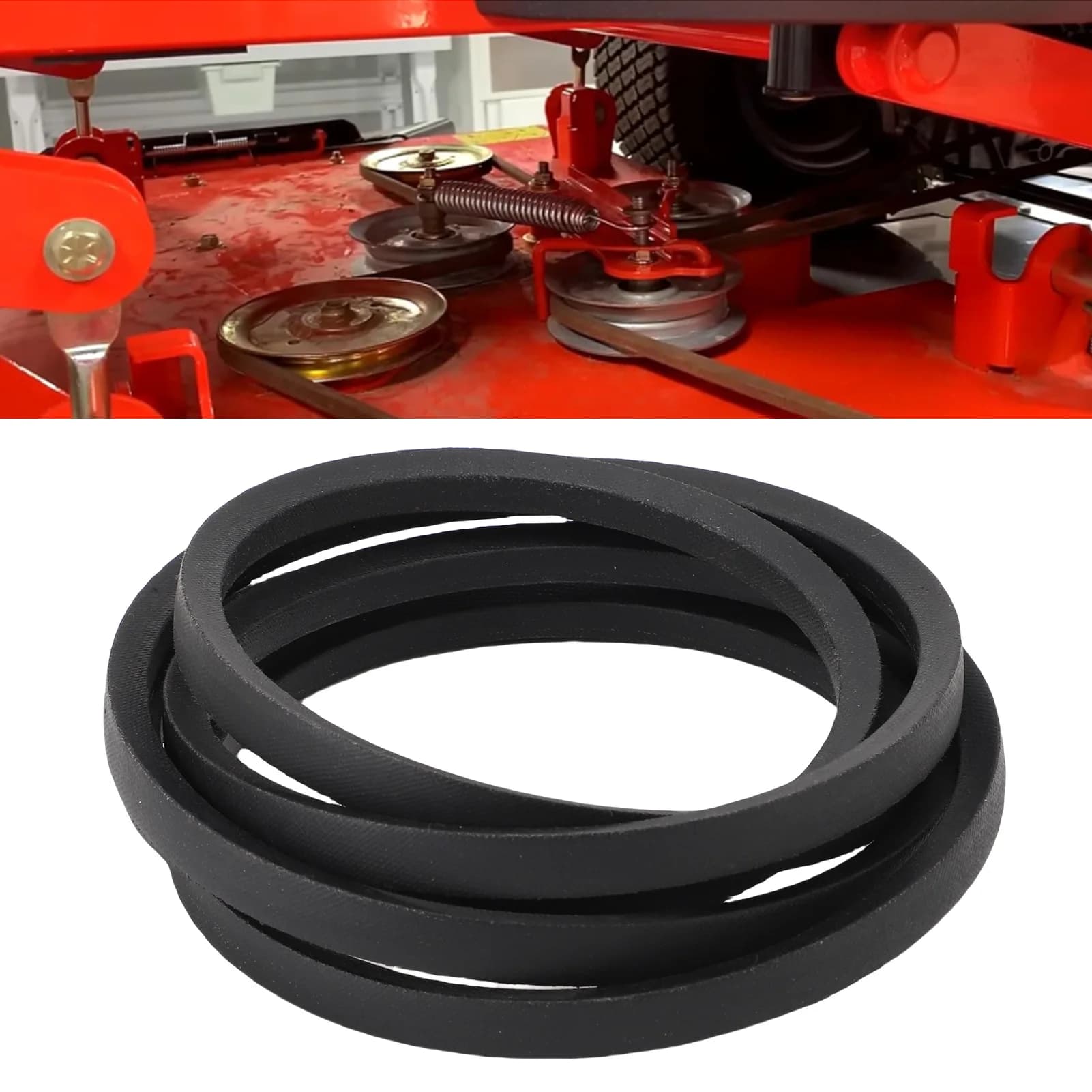 144959 Cinghia di marcia 532144959 531307218 1/2x95 pollici Cinghia di trasmissione del ponte del tosaerba per Craftman Hus LT1000 LT2000 LT3000 DYT4000 YT3000 YT4000