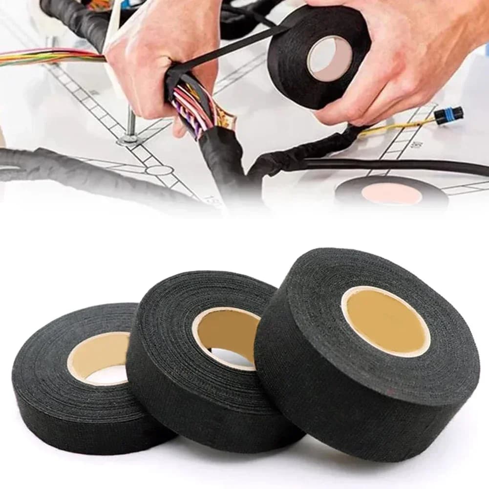 High temperature resistant, flame-retardant, portable car tape, insulation polyester tape, black velvet tape