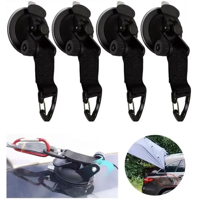 Attrezzature per esterni, attrezzatura da campeggio, veicolo da campeggio, tenda laterale, gancio fisso, clip, fibbia a ventosa per interni