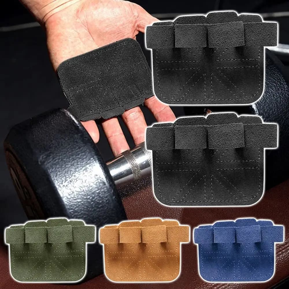 1PC/ 1 Pair Anti-Slip Training Half Finger Hand Grips Weight Lifting Gloves Sports Accessories Palm Pad Gym Glove