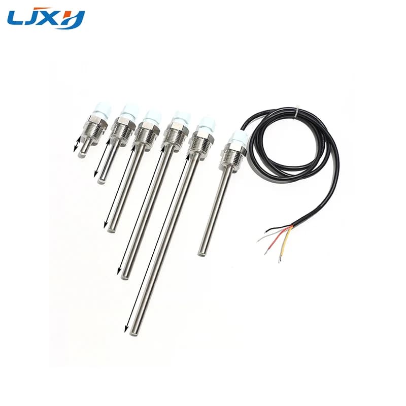 LJXH NTC10K 100K Sensore di temperatura Scaldabagno solare Termometro Sonda 30mm/50mm/100m/150mm/200mm Resistenza termica a tubo cieco
