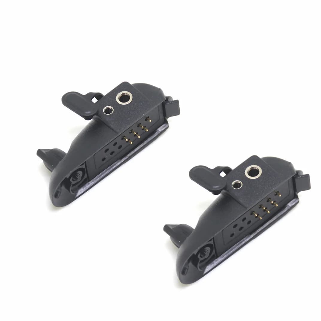 Adattatore Audio interfaccia M accessori per cuffie a 2 Pin per motorola PTX700, PTX760,ptx780 HT750 sostituzione walkie-talkie 2 pezzi