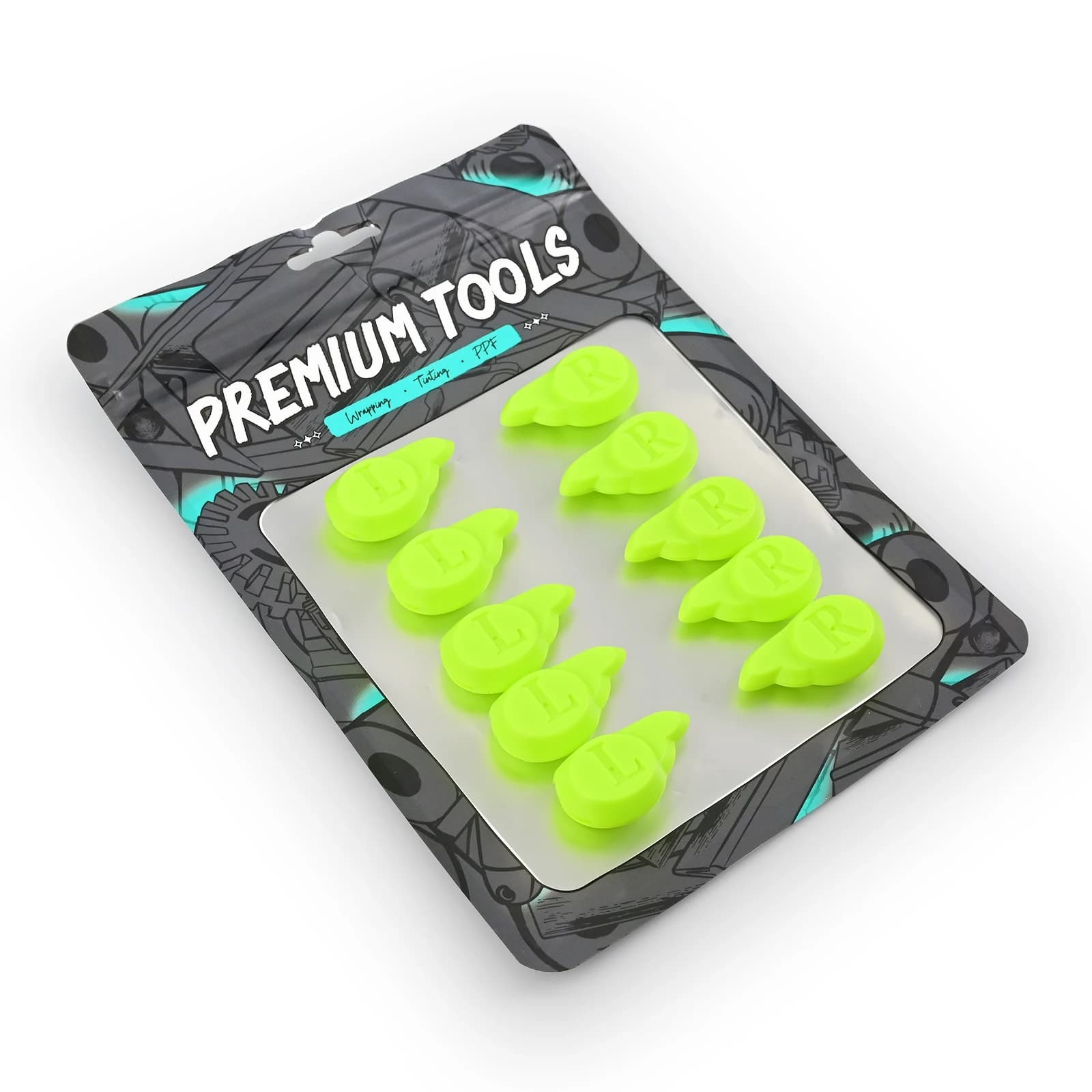 EHDIS 5 Paia di Protezioni per Lame di Cutter, Adatte per Carta da Parati, Decalcomanie, Pellicole per Auto, Protezione per Taglio di Bordi, Strumento per Wrapping in Vinile