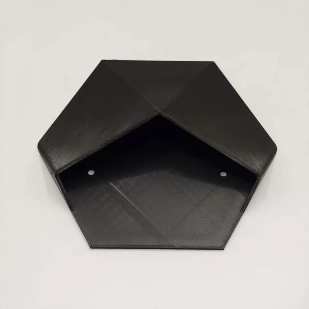 3D Printed Wall Geometric Flower Vase, Decorative Container for Green Plants