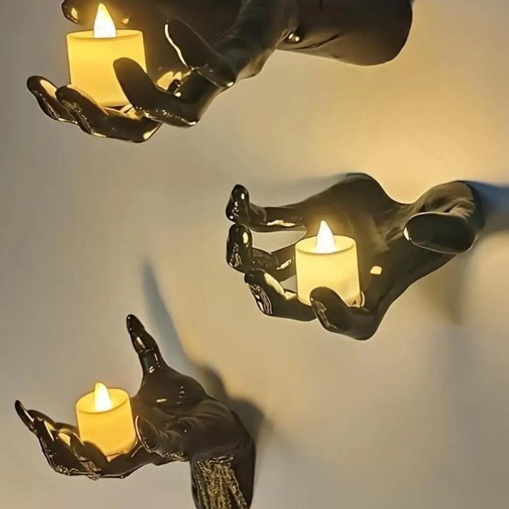 1 piece of hand-shaped bookcase, study/decoration exhibitor of the cafeteria/ornament of the cultural and creative space