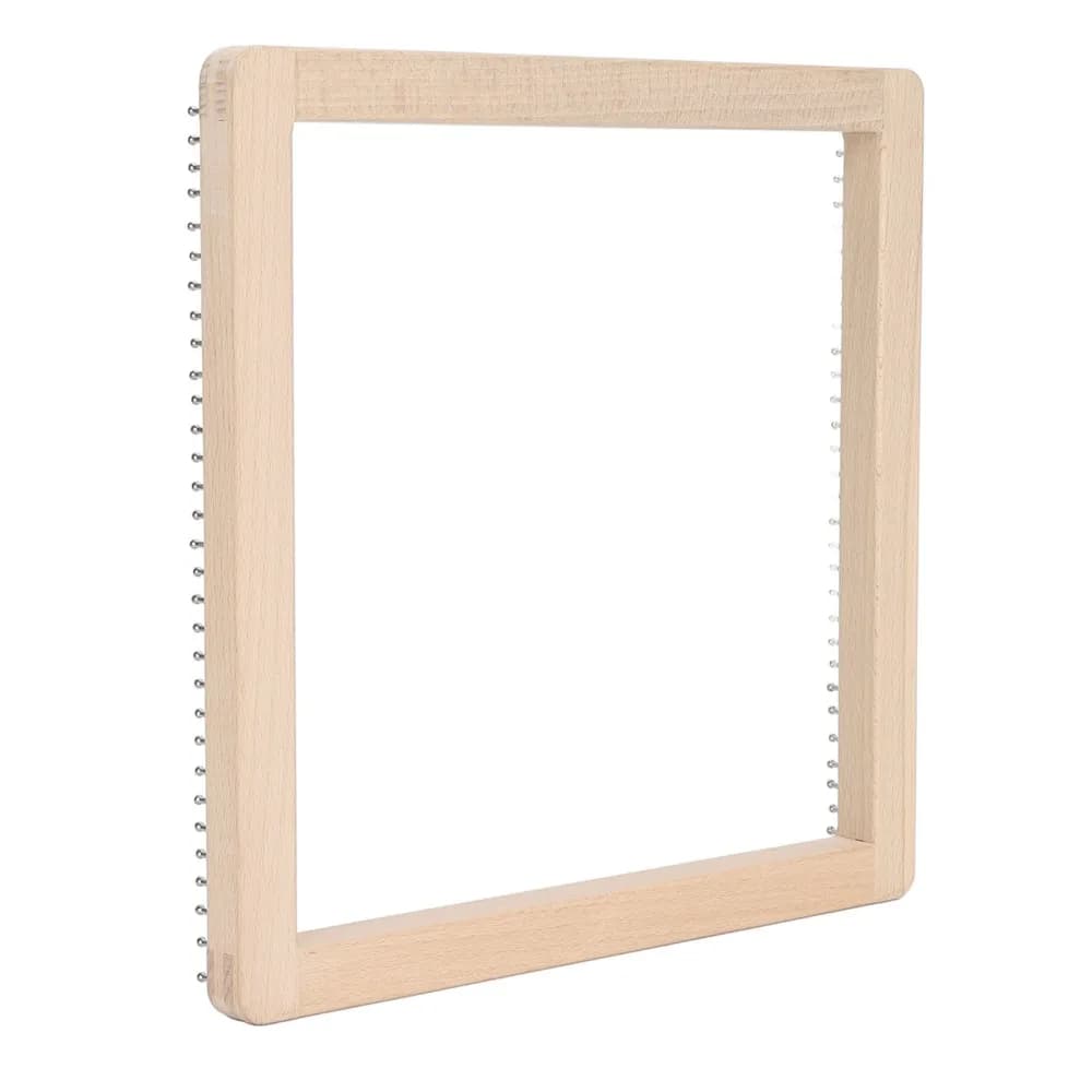 Handmade Wooden Knitting Loom Square Shape 11.8x11.8in Knitting Board Weaving Loom For Adults