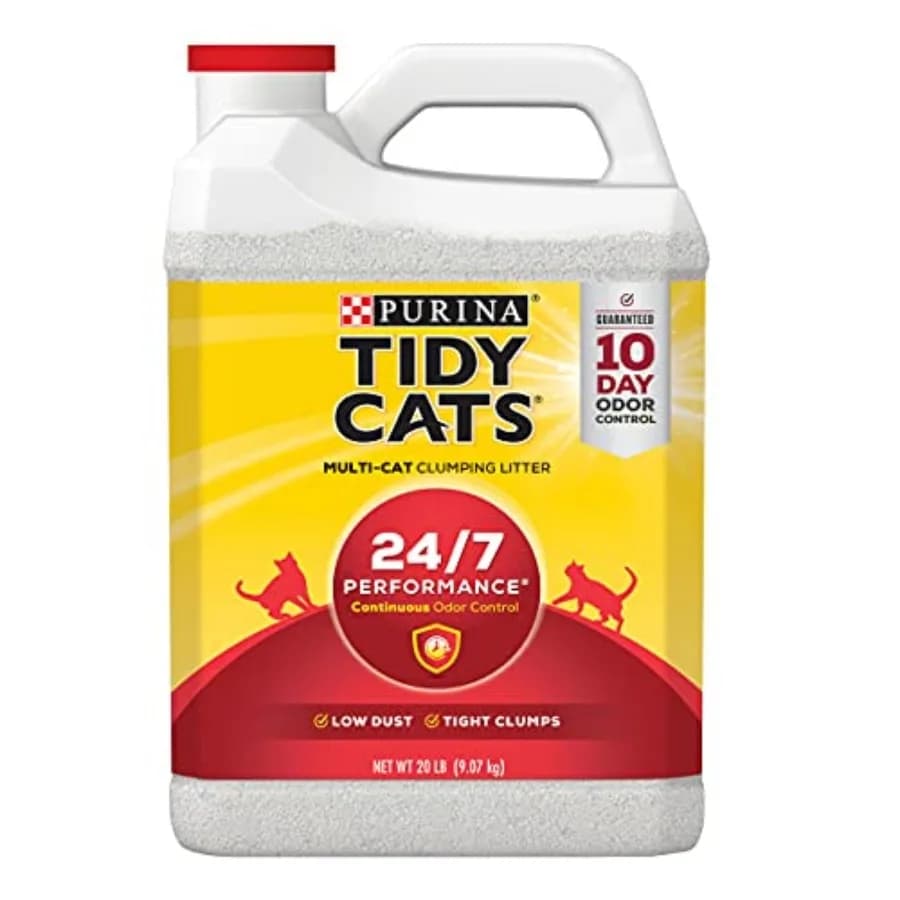 Scoop Cat Litter Box, For Multiple Cats, 20 Lbs