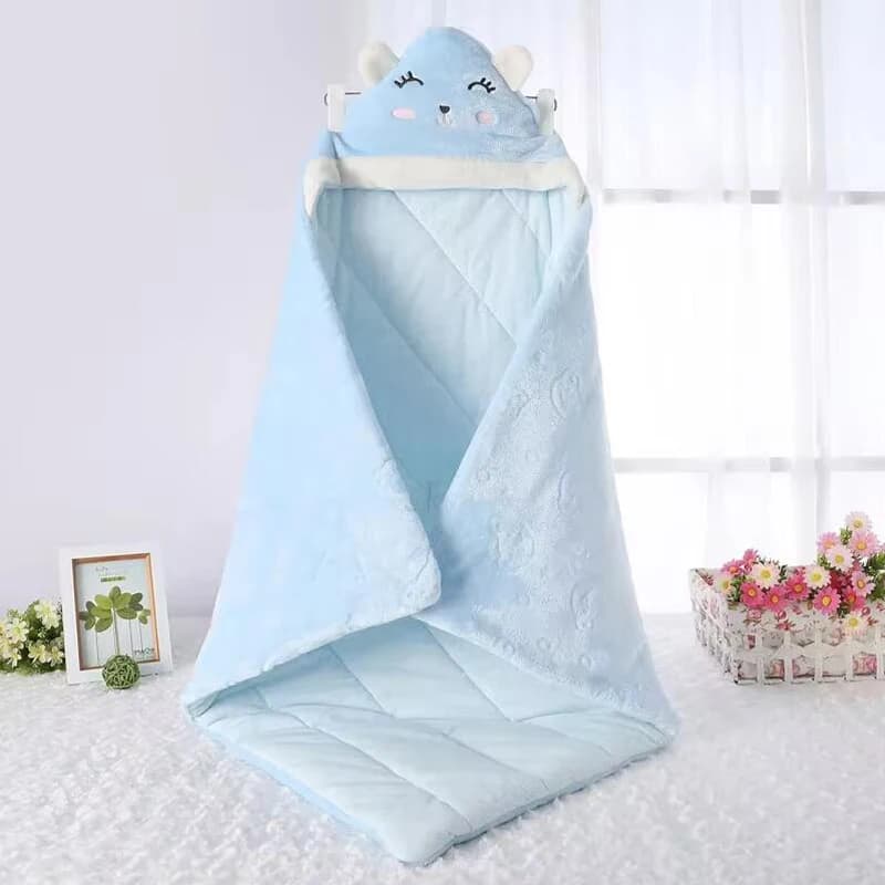 Cover for wrapping the delivery room of the newborn Autumn Winter Addens Cover for wrapping baby Cotton sleeping bag for children in animated cardboard style