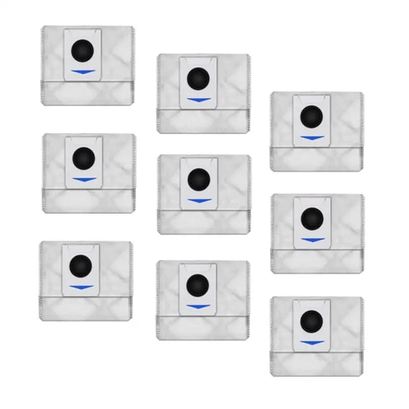 A78E-9Pcs Per Ecovacs Debot / T20 Pro / X1 OMNI / T10 Omni / Sacchetto Raccoglipolvere per Aspirapolvere Robot, Accessorio Ricambio