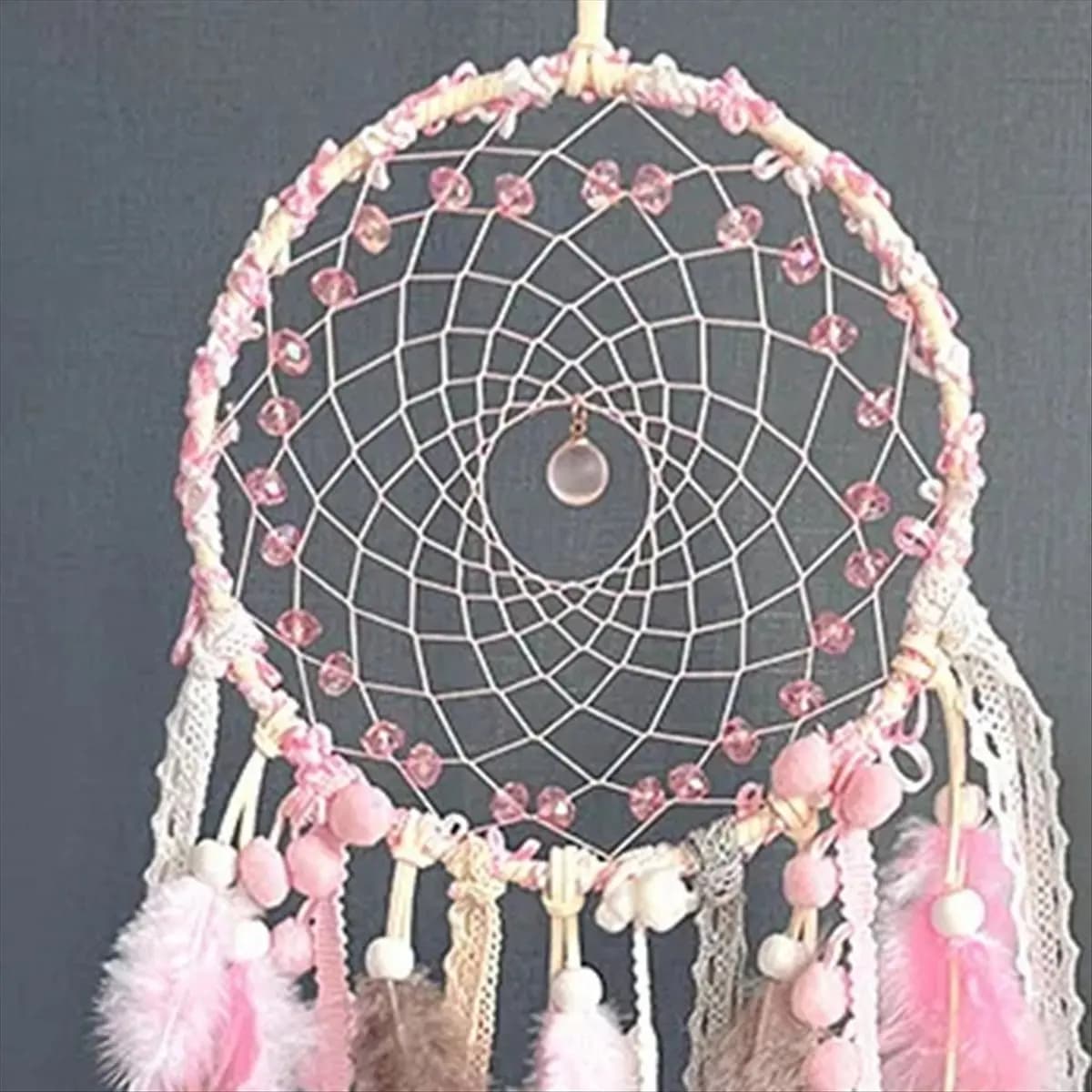 2026 + Dream Catcher Handmade Wind Chime Living Room Bedroom Wall Hanging Ornaments Birthday Gifts Home Decoration