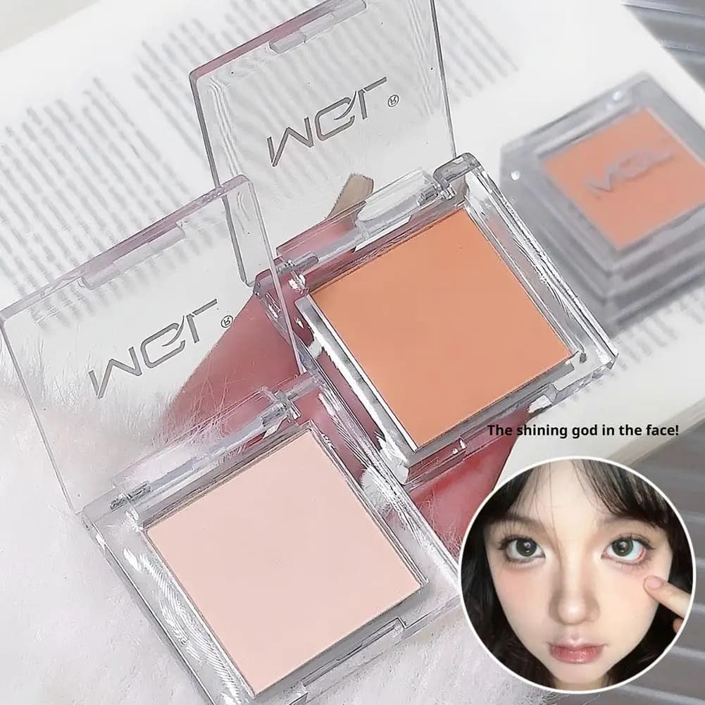Long-Term Illuminating Opachi Palettes, Multifunctional for Eye Contour, High Gloss Delicate Monochromatic Powder