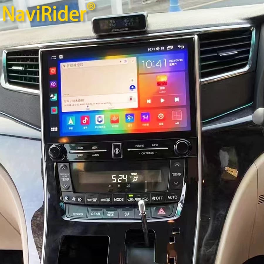 11.5“ Android For Toyota VELLFIRE Alphard 20 A20 2008-2014 Stereo CarPlay Car Multimedia Video Player GPS Navigation Autoradio