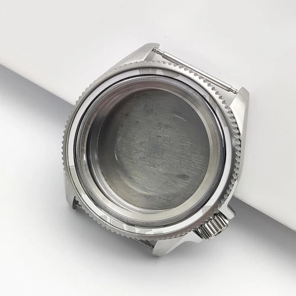 38mm Men Watch Shell With Sapphire Crystal 5ATM Waterproof Replacement Housing Parts For NH35 NH36 Movement