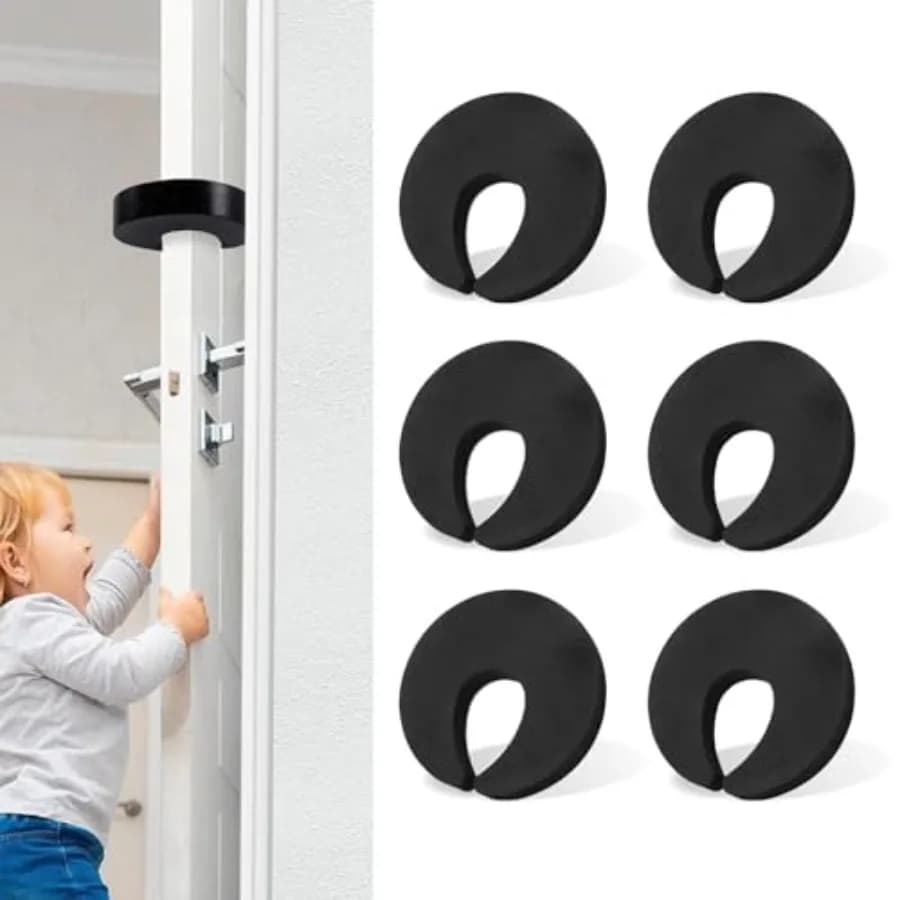 Set di 6 Protezioni Premium per Porte, Fermaporte in Schiuma per Uso Singolo, Protezione per Dita e Dita dei Piedi per la Sicurezza dei Bambini