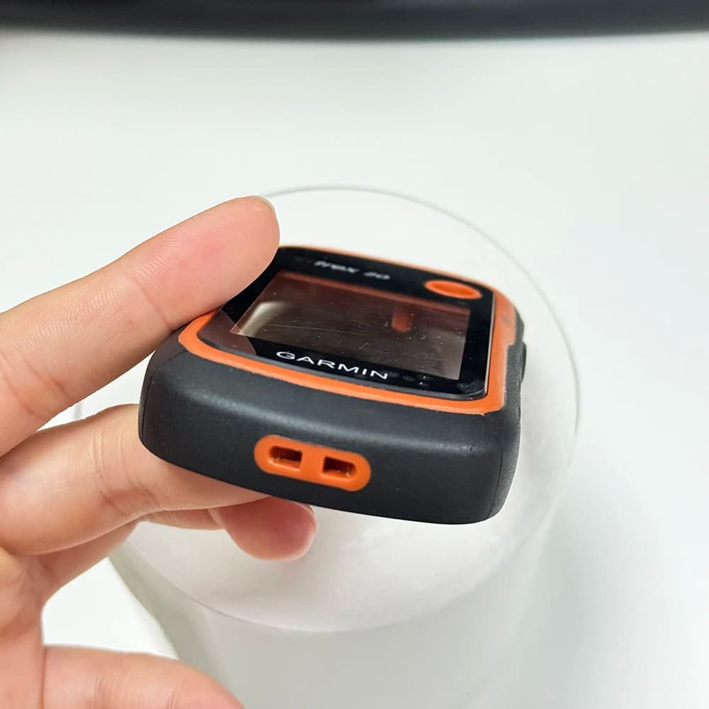 Per GARMIN Etrex 20 Etrex20 Telaio anteriore e pannello dello schermo in vetro Custodia a conchiglia con pulsante di accensione Parte GPS portatile