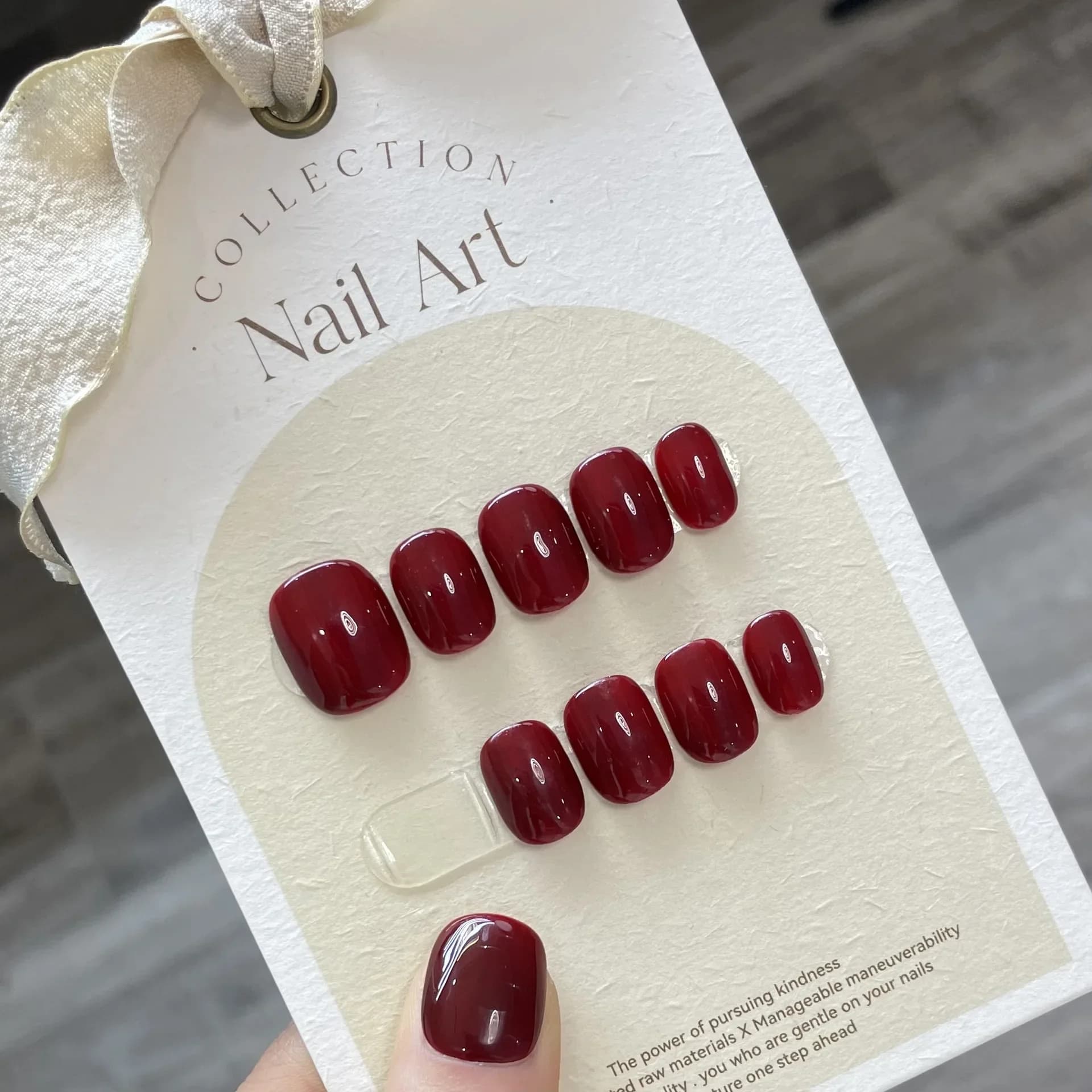 10 pezzi corti rotondi fatti a mano stampa sulle unghie copertura completa design in tinta unita cat eye bara unghie finte punte per unghie manicure indossabili