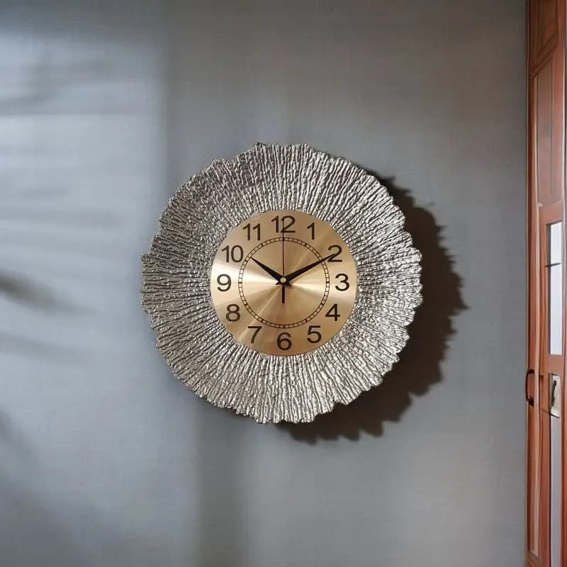 Luxury Wall Clock Unique Aesthetic Wall Clocks Modern Elegant Noiseless Clock Living Room Watches Home Decoration Accessories