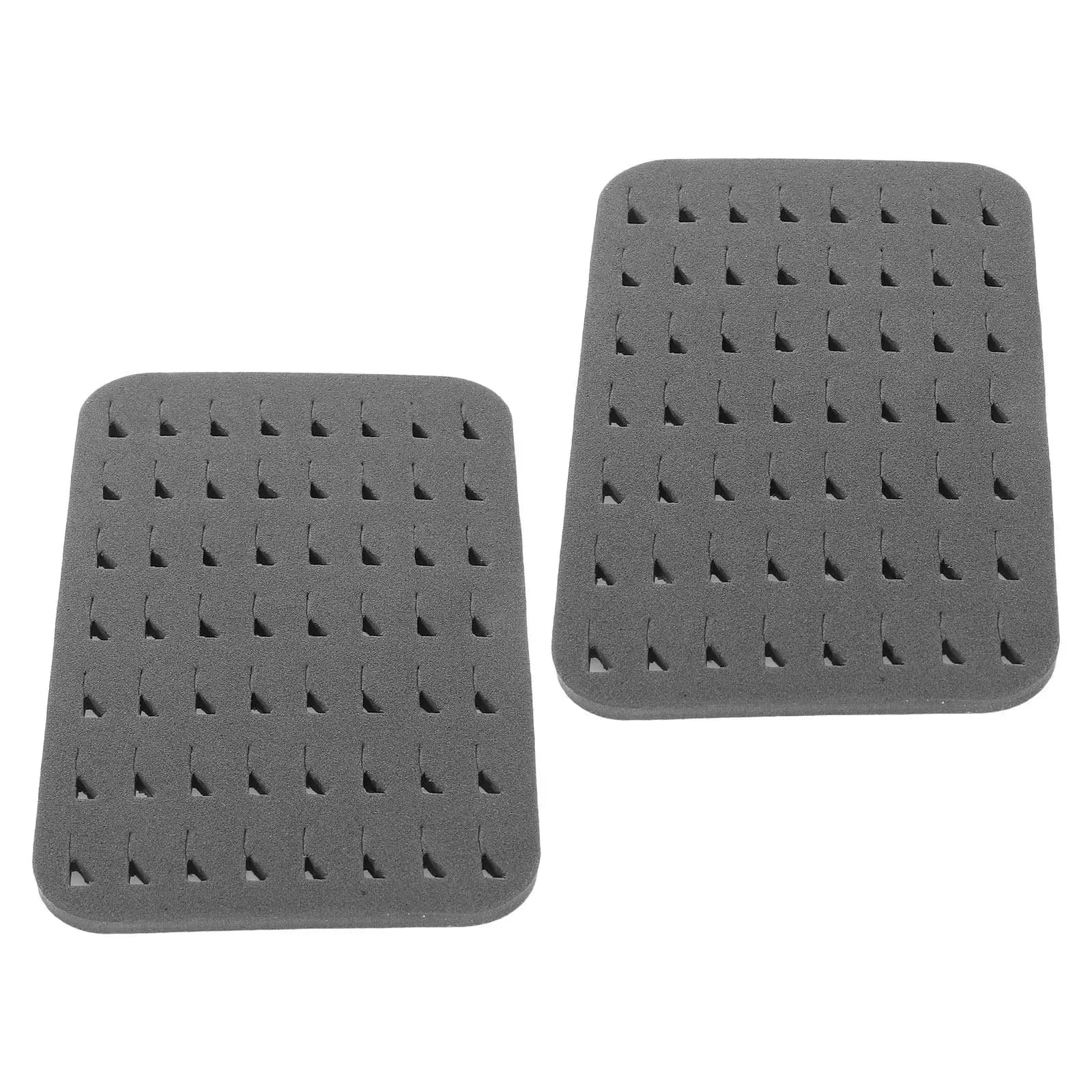 2 Pezzi Inserti in Schiuma per Scatole da Pesca a Mosca, Fogli di Schiuma Morbida Riutilizzabili per Accessori da Pesca a Mosca, Organizzatore Portatile per Attrezzatura da Pesca, Piccolo Contenitore per Attrezzi