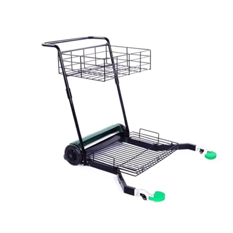 Portable Tennis Ball Collector Basket Automatic Pickup Device for Court Training Practice Wheeled Cart Easy Storage Equipment