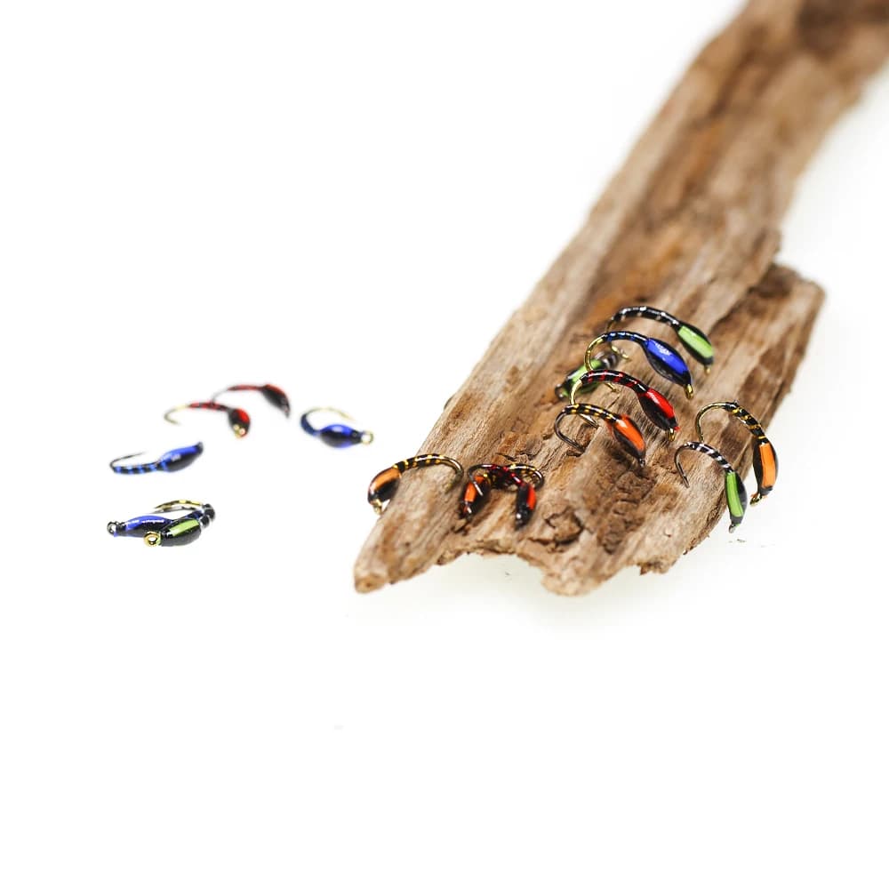 12 # 14 # Esche per insetti con esca per pesca a mosca in resina epossidica per pesca a mosca a colori multipli
