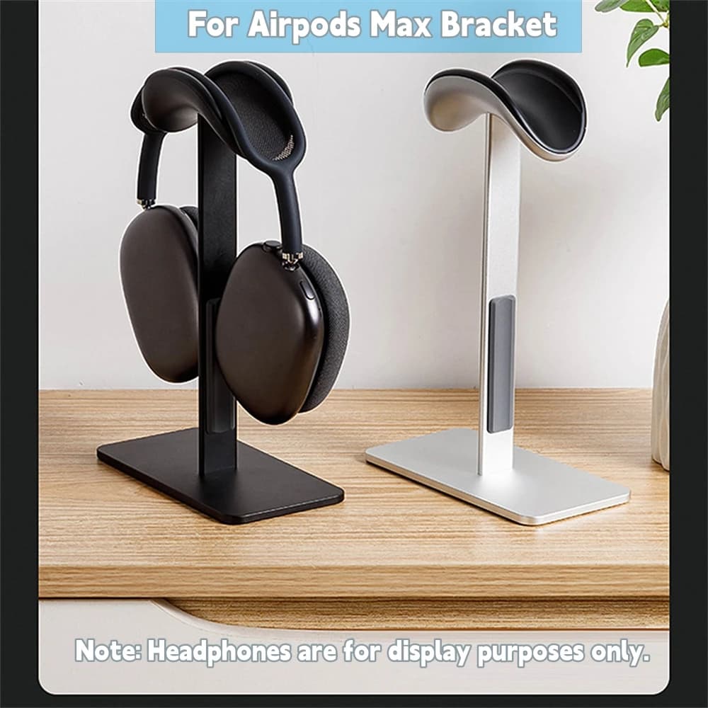 Espositore per cuffie in alluminio con fascia per capelli per accessori per supporto per cuffie Airpods Max Hibernation