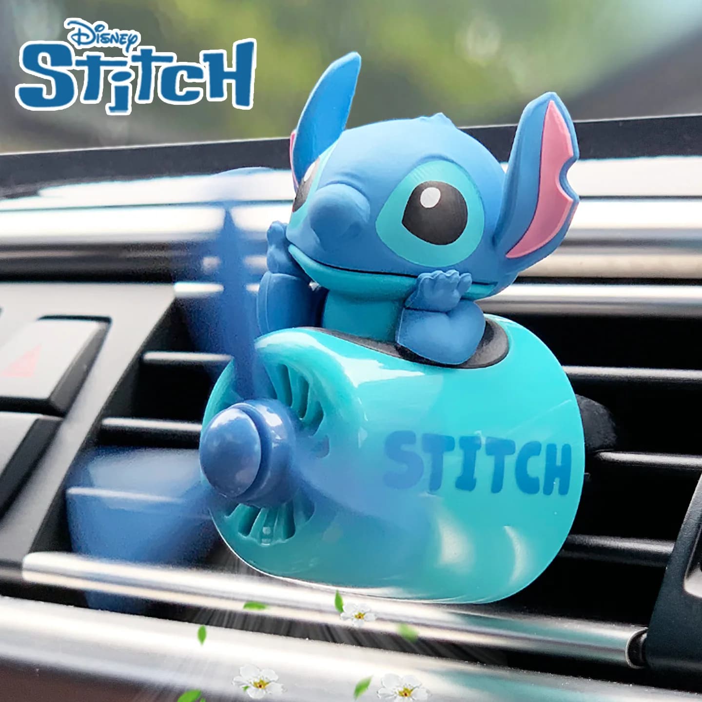 Disney Spider-Man Stitch Car Decorations, Car Deodorant, Fragrance Diffuser, Cartoon Accessories, Gifts