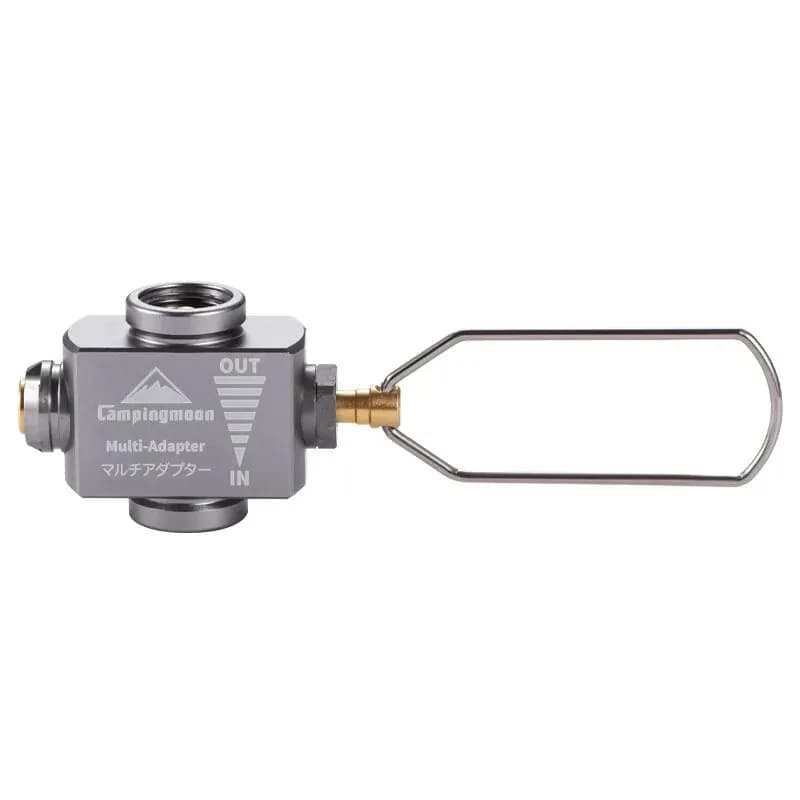 CAMPINGMOON Z15 Multiple adapter for outdoor camping gas tank Pressure limiting valve Charging adapter for refill gas tank