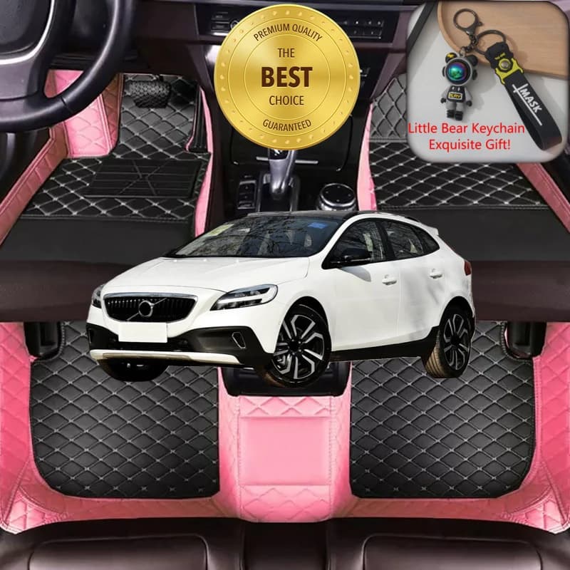 Volvo V40 2012-2019, Car Accessories, Custom Car Mats for Left/ Right Guide