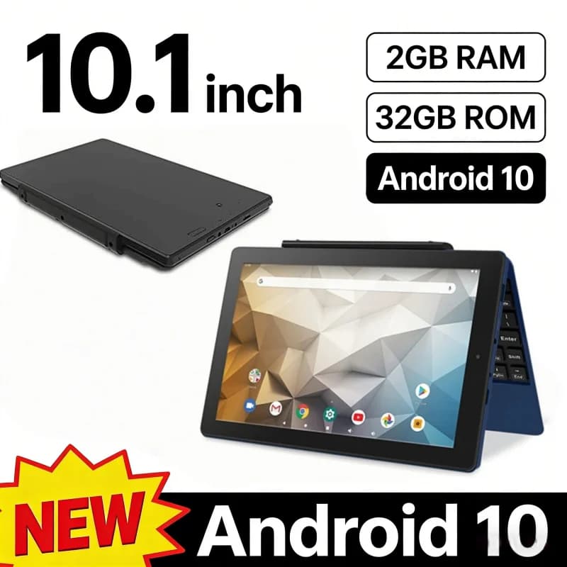 RCT6B Tablet da 10,1" Android 9.0/Android 10 MT8167 Quad Core 2 GB RAM 16 GB/32 GB ROM 1280 x 800 IPS Doppia fotocamera WIFI