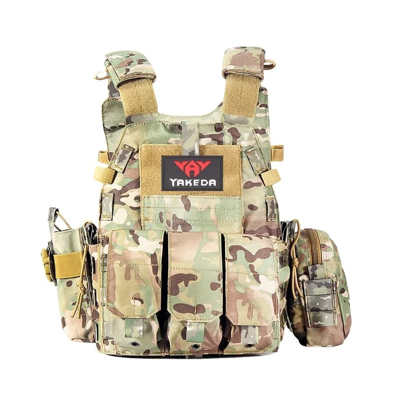 Tactical vest by Esterno Mimetico Lightweight Wallet with MOLLE System, Uniforms by Training, Safety Tactical vest