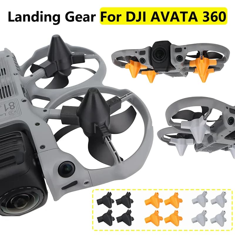 Supporto per Drone DJI AVATA 360, Piedini di Atterraggio Rialzati, Copertura Antiusura per Gambe di Supporto DJI Avata360, Accessori
