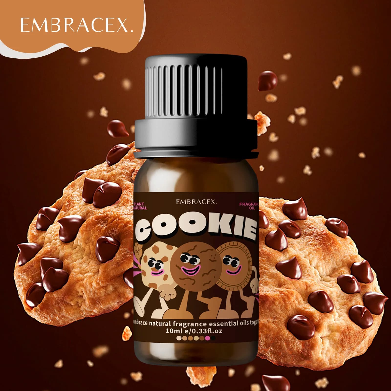 10ml Biscuits Perfume Biscuits Essential Oil Fragrance Aromatherapy Gourmand Perfume For Diffusers Candle/Sapon Skin Care