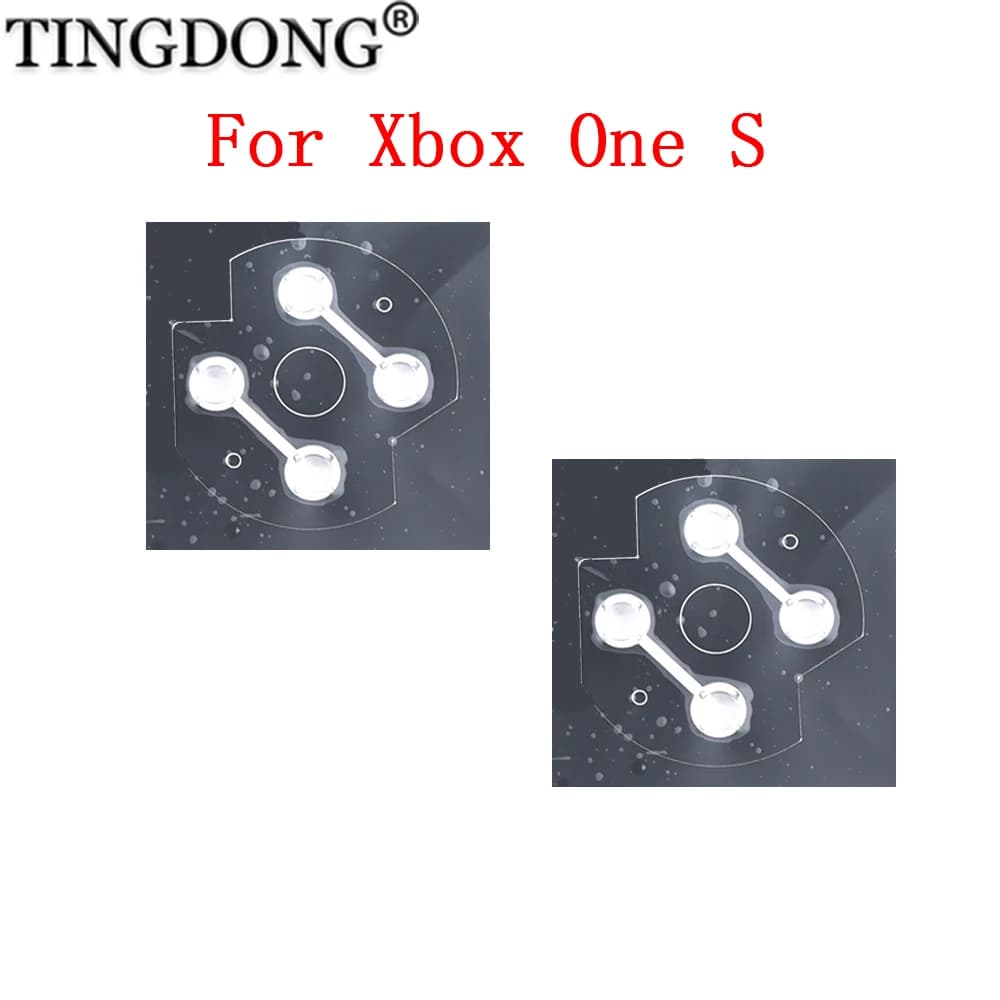 1/5/10pcs Per Xbox One Xbox One Serie S Controller Croce Chiave D Pad Cupola In Metallo A Scatto PCB Board Bottoni Pellicola Conduttiva adesivo