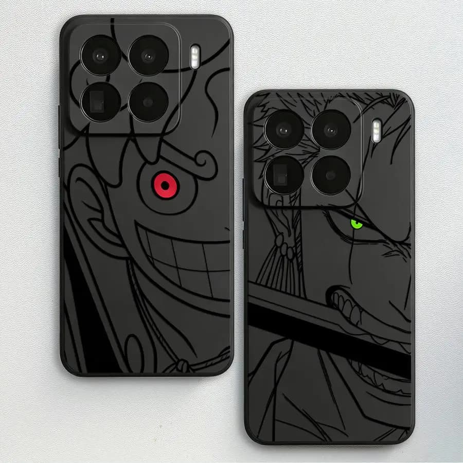 Cover per telefono One Piece Happy Face Luffy Zoro Funda per Xiaomi Mi 10T 13 Lite 11 12T Pro 12X 12 11T 14