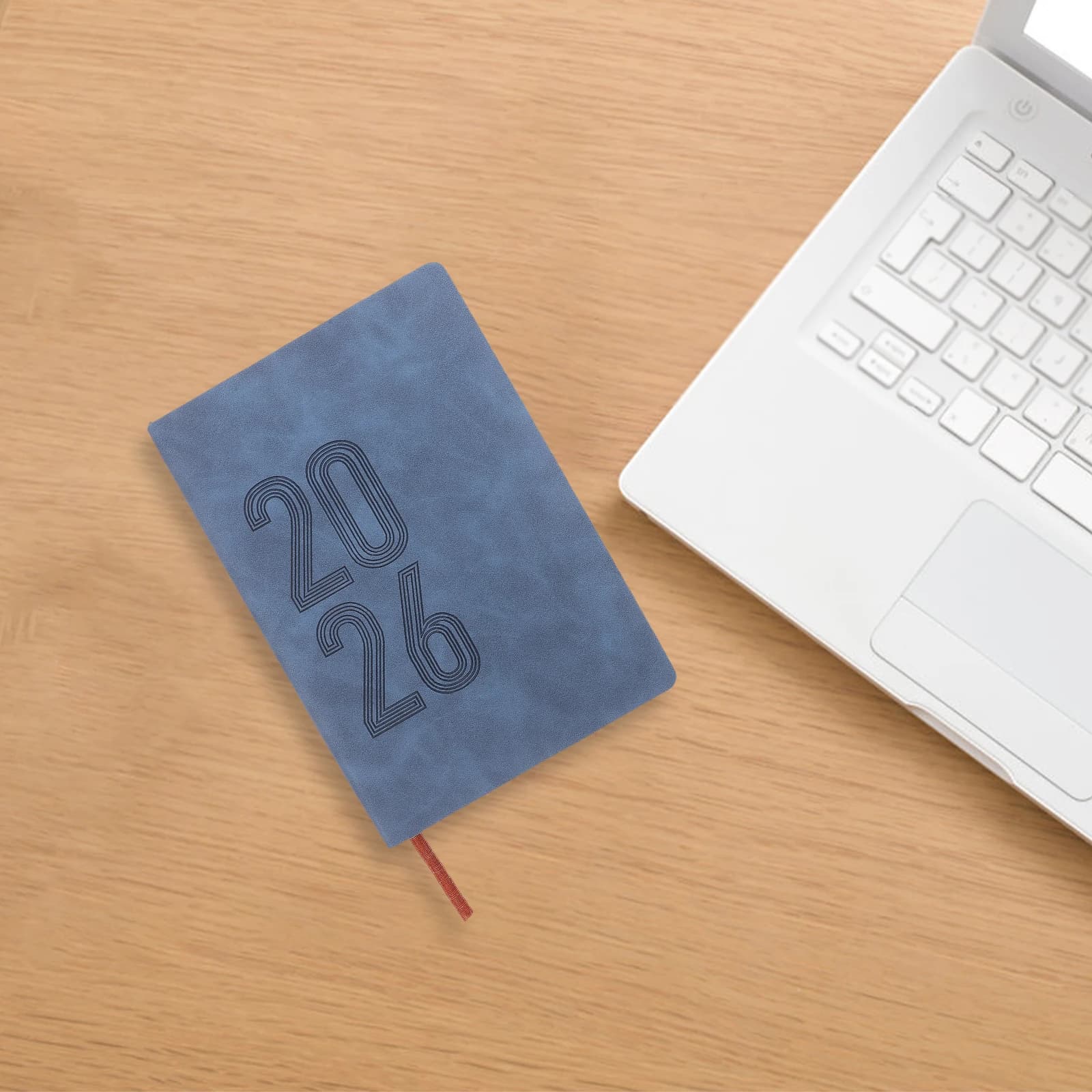 2026 A5 Planner Notebook Calendario mensile settimanale giornaliero Agenda 12 mesi Copertina morbida Pu Journal Abitudine Tracker Libro di appuntamenti