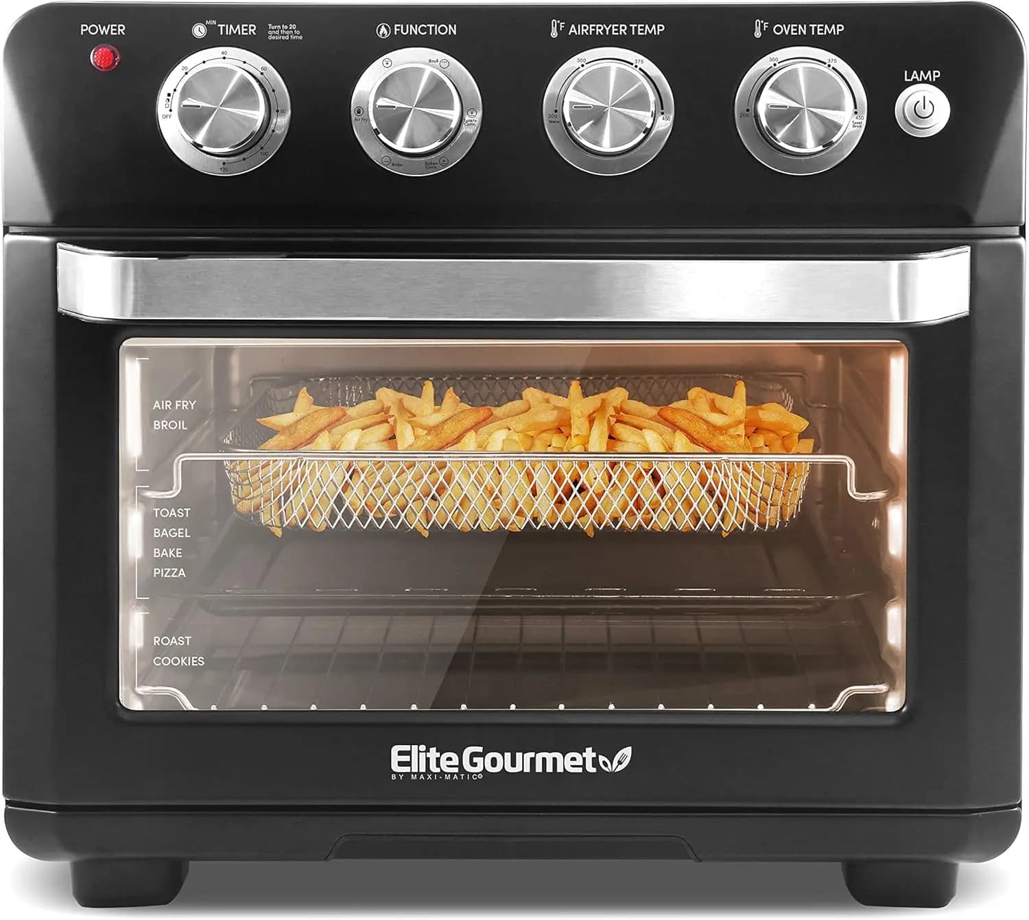 EAF9100 # Electric oven for 25 litre Maxi-Matic air fryer, 1640 W, black