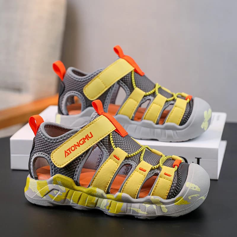 Fashionable Kids Sport Shoes For Hot Sale Casual Shoes Balanced Breathable Mesh Running Shoes For Outdoor Practical