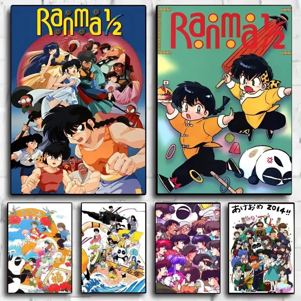 Diamond Painting Anime R-Ranma Mosaic Handmade Artwork Round/Square Diamonds Exquisite Gift Home Decor
