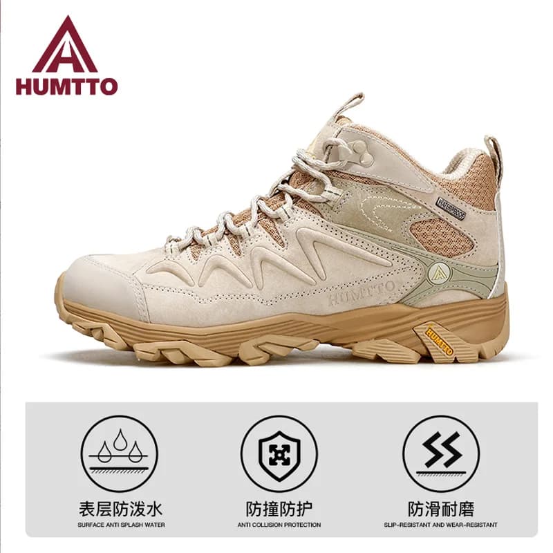 HUMTTO Scarpe da trekking Uomo Scarpe da caccia Scarpe da trekking da donna Sneakers Stivaletti Scarpe da arrampicata per sport all'aria aperta impermeabili invernali