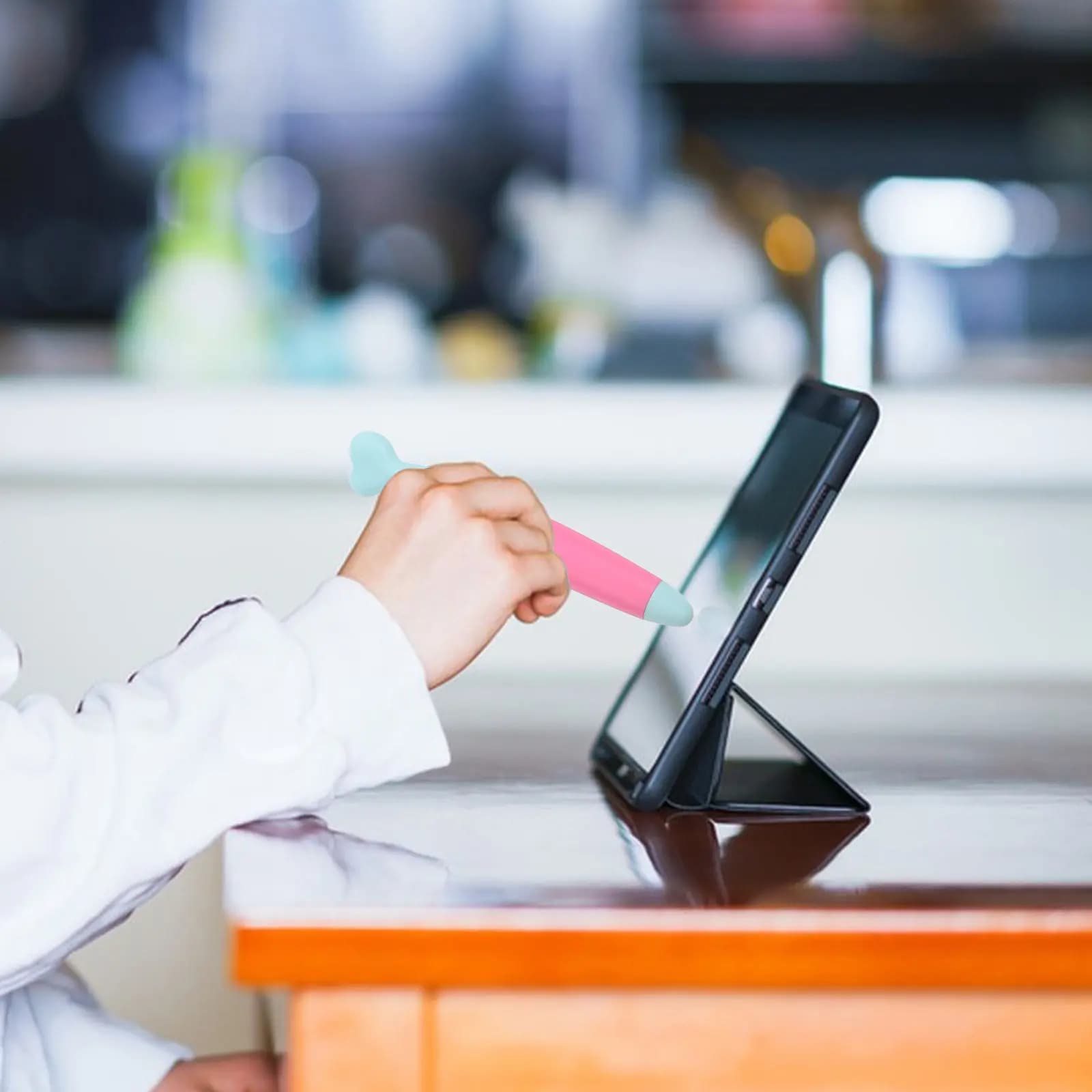 Penna Stilo Cartoon per Tablet, Dispositivo per Pratica di Scrittura a Mano e Disegno su Schermo Touch, Stilo Capacitivo per l'Apprendimento Precoce