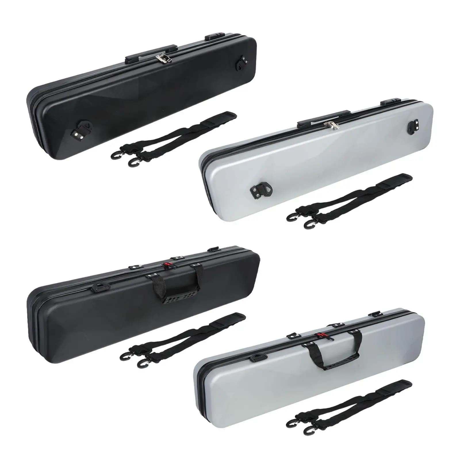 Custodia rigida per stecca da biliardo Custodia rigida in PVC 1/2 Borsa da club divisa Custodia protettiva antigraffio da 85 cm per allenamento pratico Gioco da biliardo