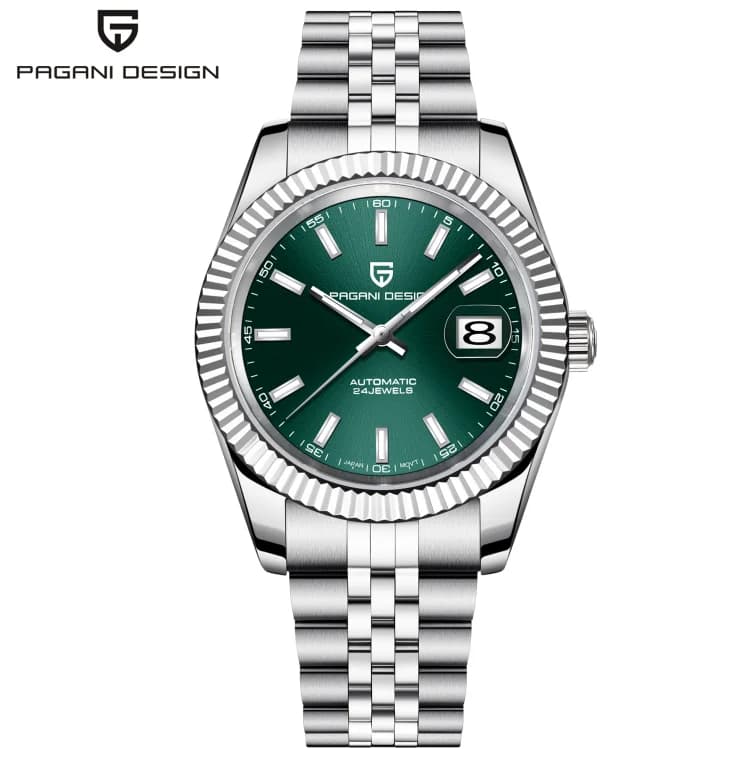 2026 New PAGANI DESIGN Men Automatic Mechanical Business Watch 42mm Synthetic Sapphire Stainless Steel Bracelet Daily Waterproof