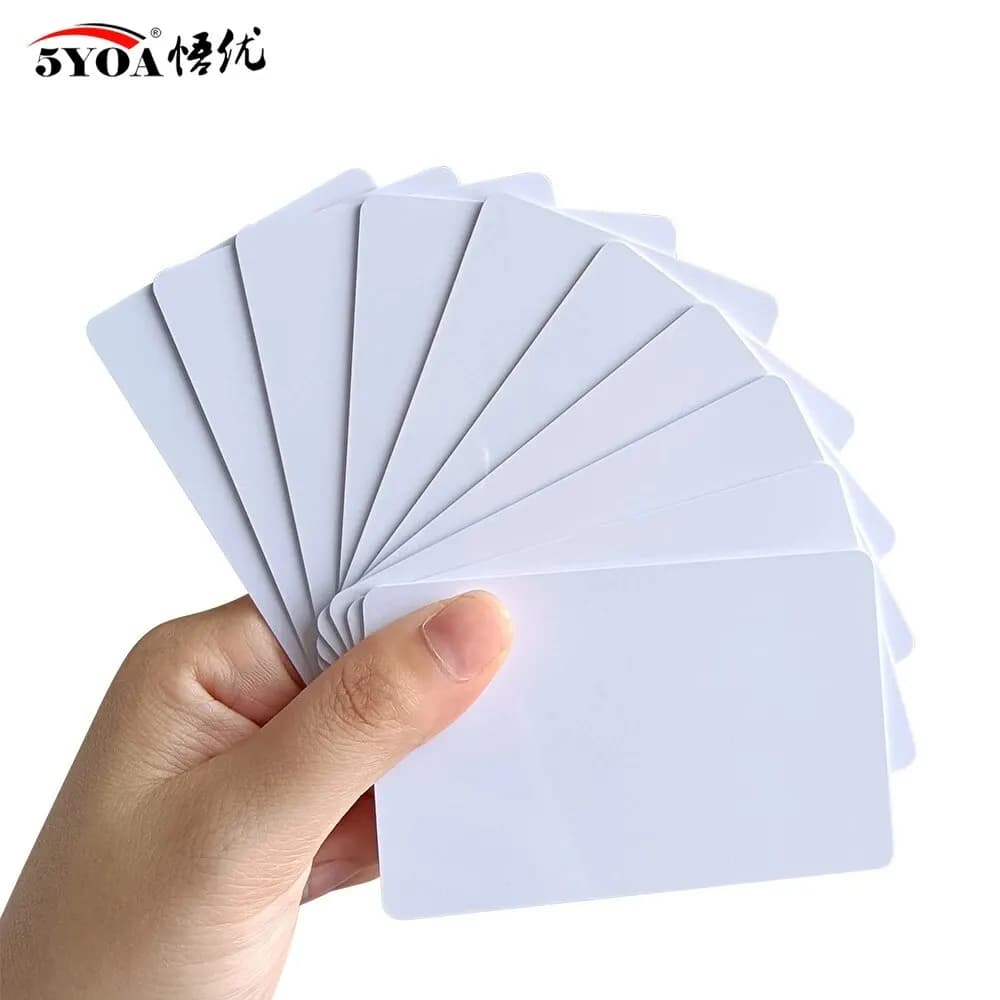 10PCS Riscrivibile RFID 13.56MHz CUID UID Carta Vuota Clone Carta Copiabile Modificabile Smart IC S50 Duplicatore di Schede Carte Bianche