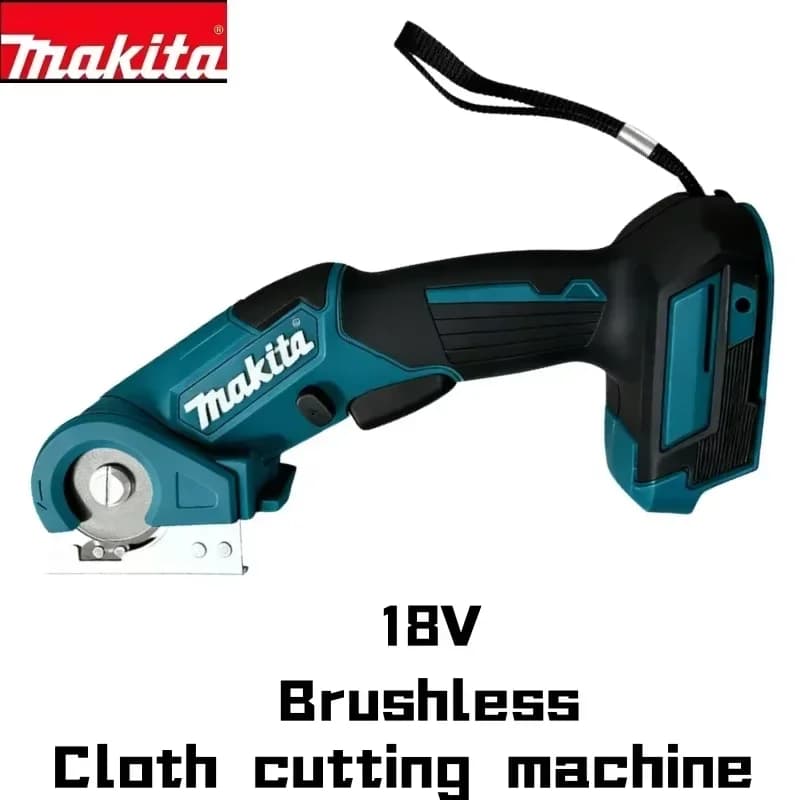 T-shirt for Makita CP100 Wireless Portable Carpets, Multifunction Tool with Round Blade for Cutting Fabrics, Non-Inclusive Battery