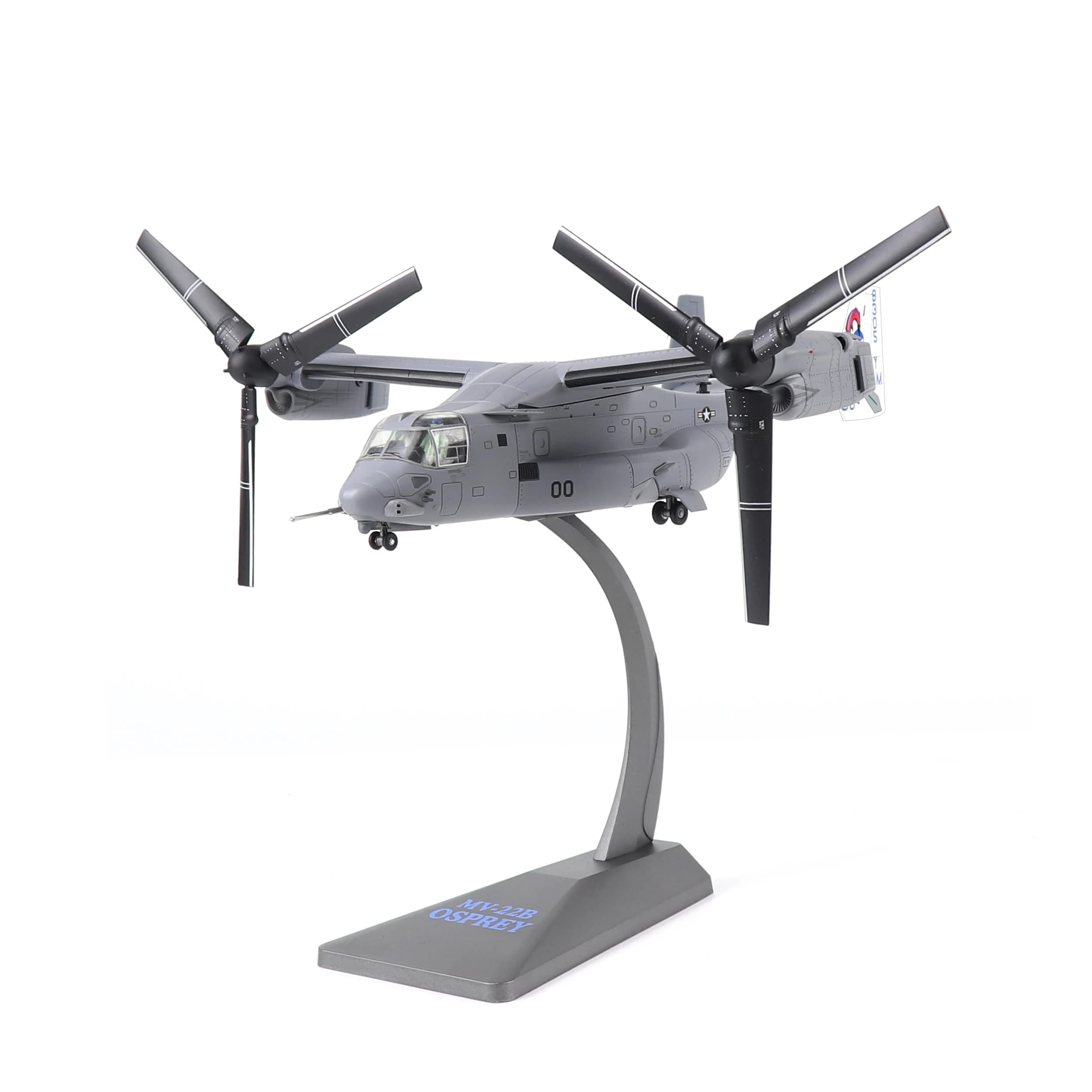 NUOTIE V-22 Osprey Scala 1/72, Modello di Aereo Militare in Metallo Pressofuso Pieghevole della Marina Americana per Collezione ed Esposizione