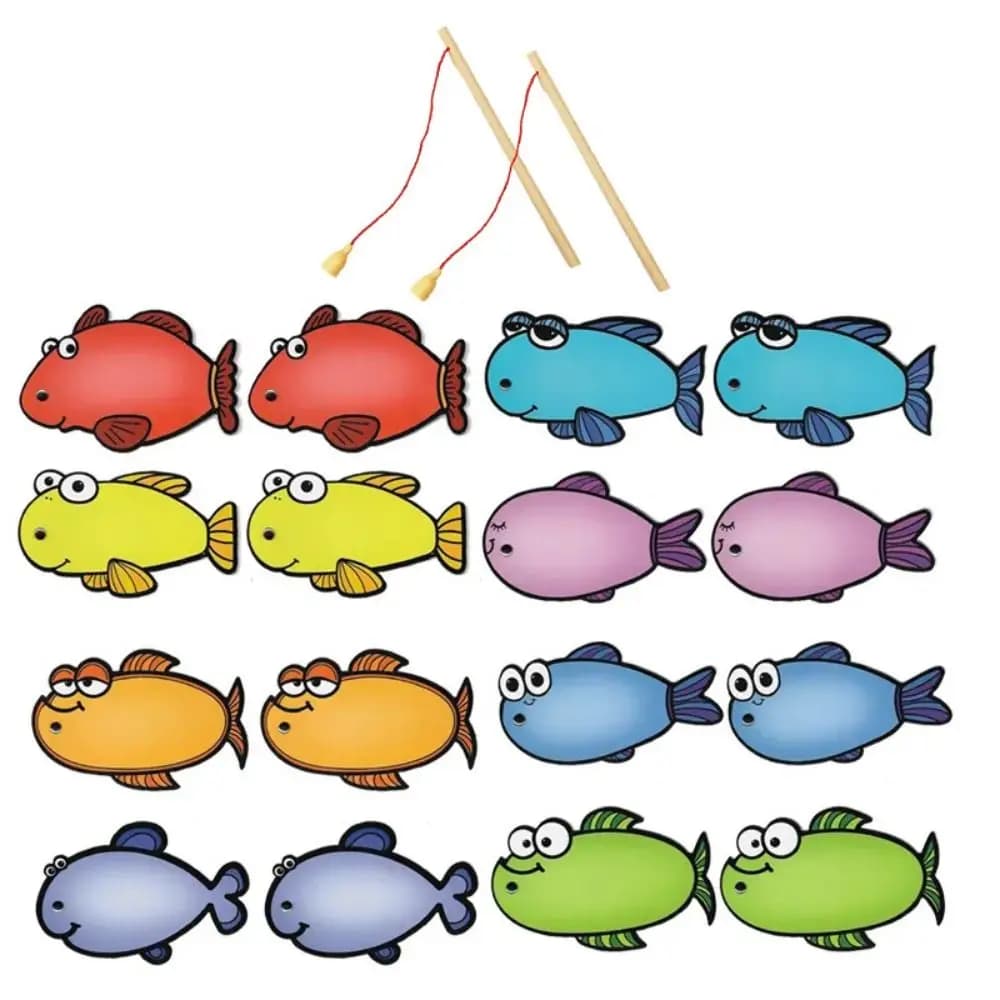 Dry Erasable Cards Alphabet Letter Tracing Card Magnetic Go Fishing Game Educational Learning Educational